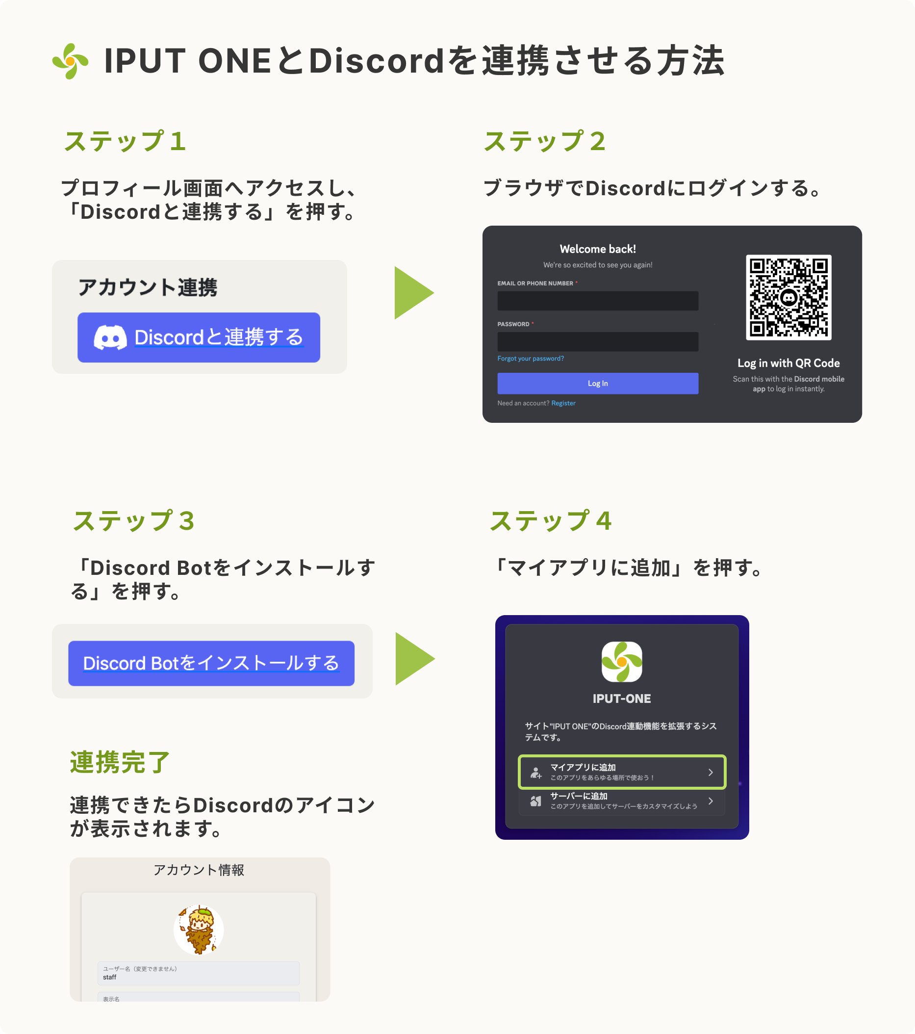 🎉 IPUT ONEがDiscord連携に対応しました！